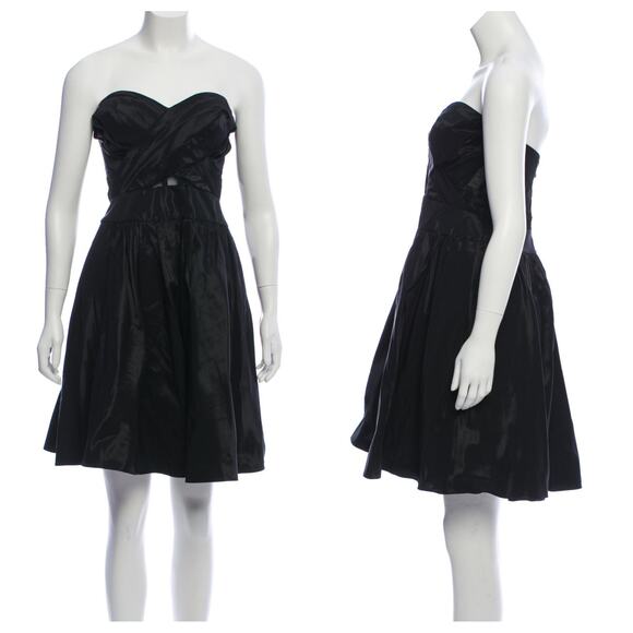 Marchesa Notte Sweetheart Neck Mini Dress - Picture 1 of 5